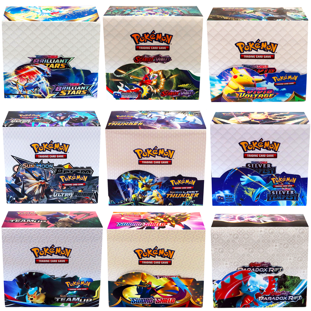 Board Game For 6 Years Old - 324Pcs/box Pokemon TCG: Shining Fates Booster