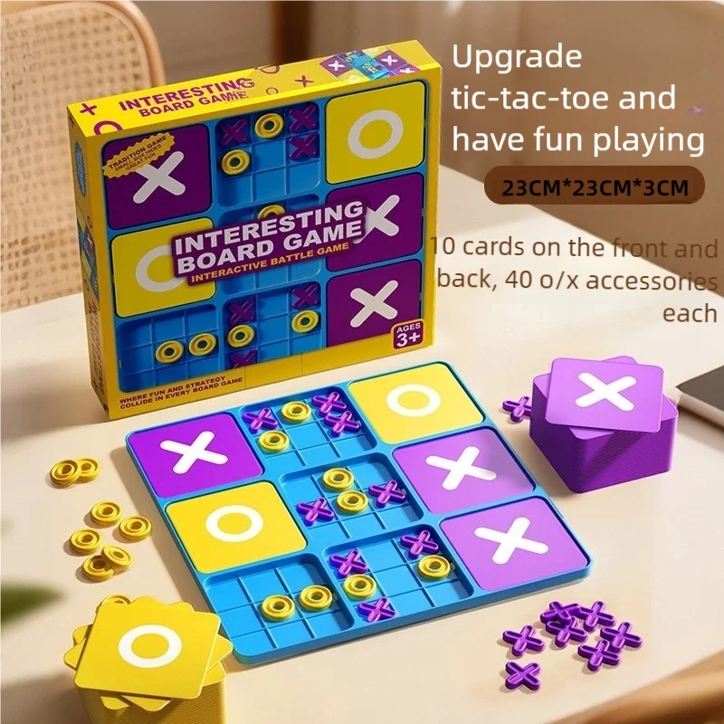 Board Game For 6 Years Old - New Tic-Tac-Toe Board Game | Kids