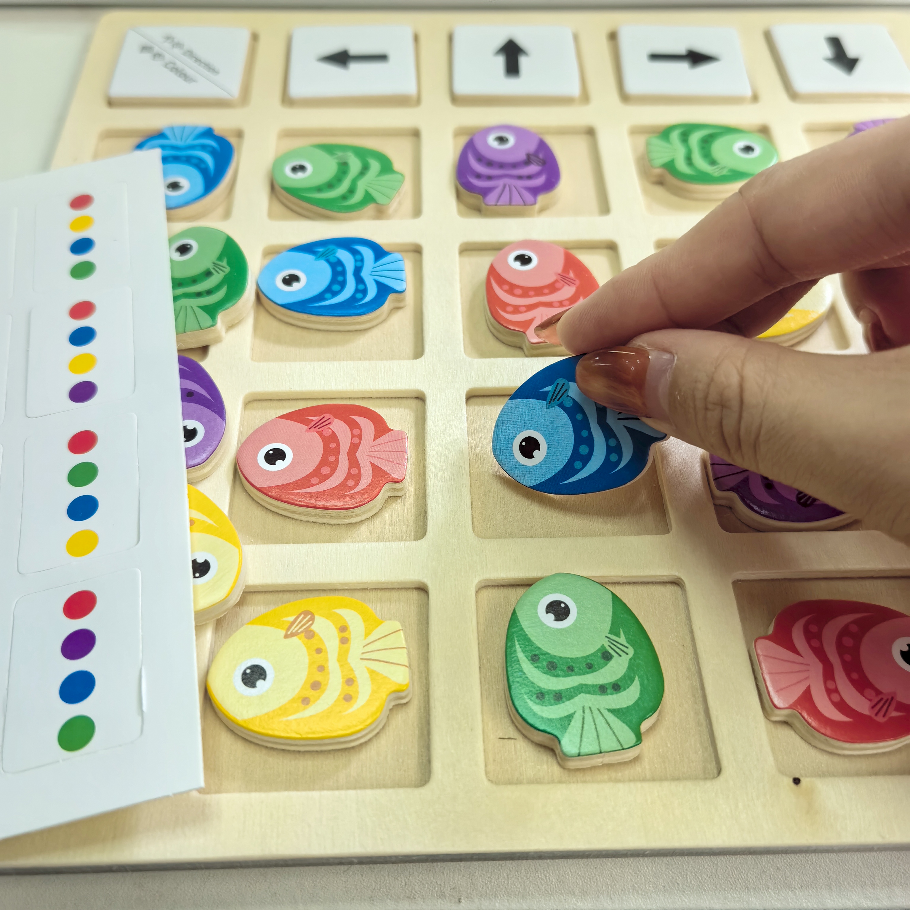 Board Game Education - Wooden Montessori Toys Children's Logical Thinking