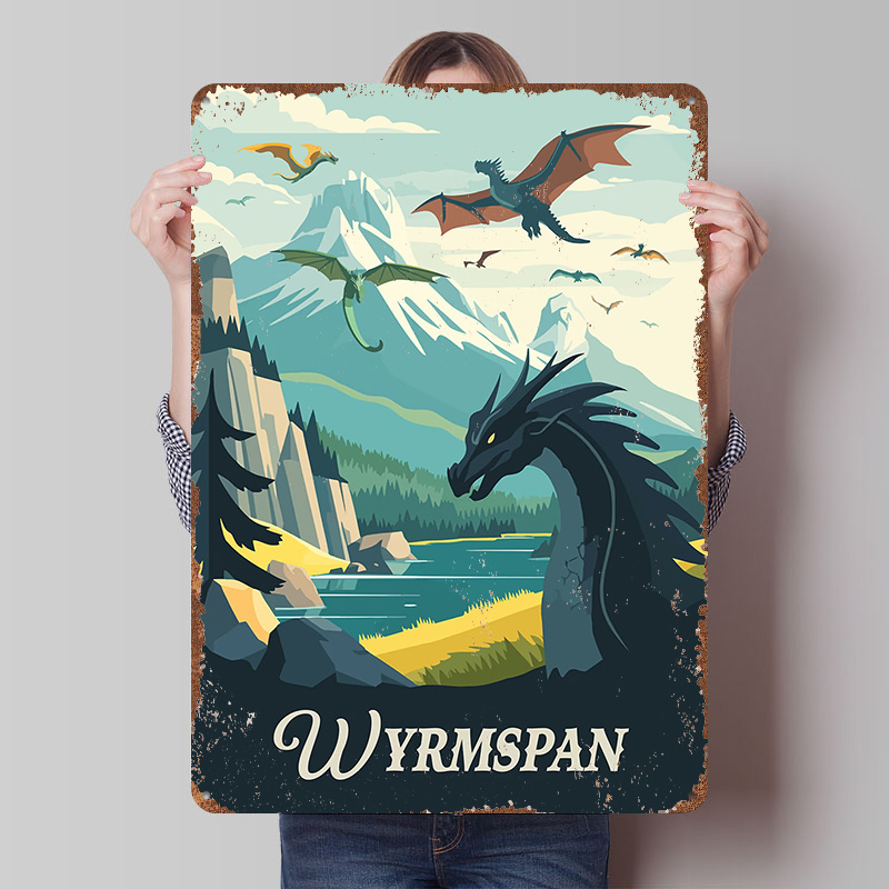Board Game Room - Wyrmspan Board Game Inspired Poster Customized