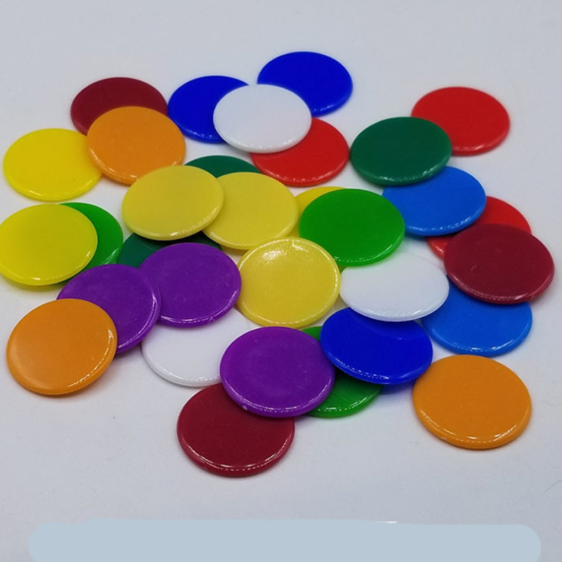 100pcs 19mm Transparent Chips  – обзор и цена Board Game Hegemony