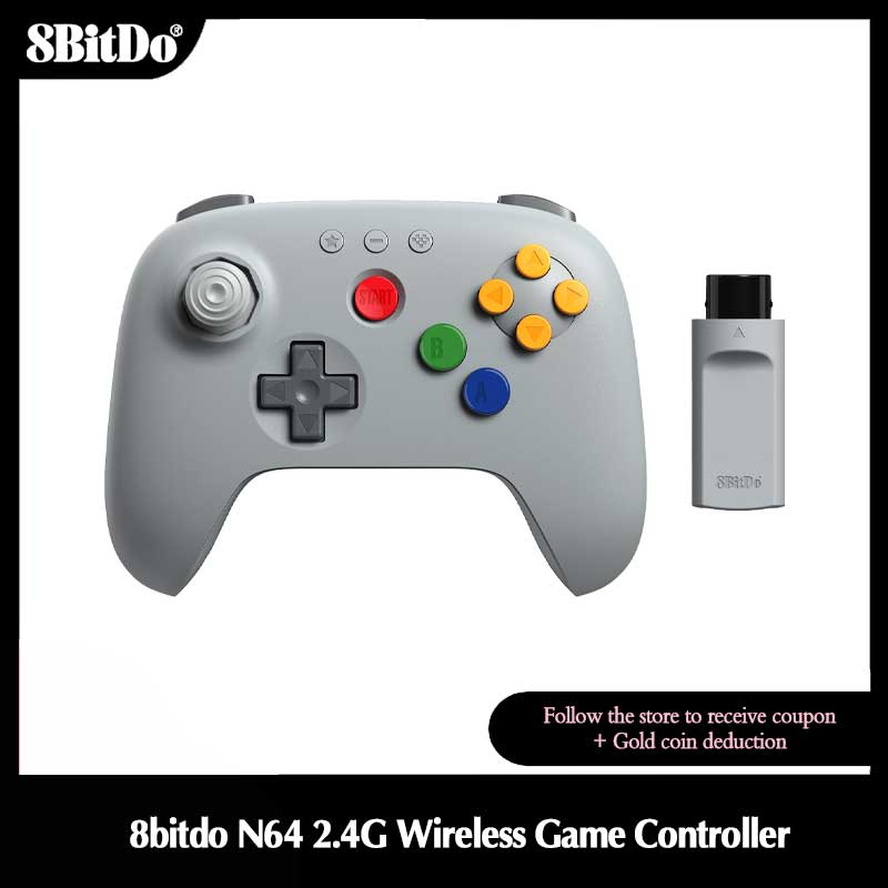 8BitDo N64 2.4G Wireless Gamin – обзор и цена Board Game Android