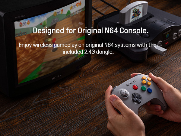 8BitDo N64 2.4G Wireless Gamin – обзор и цена Board Game Android