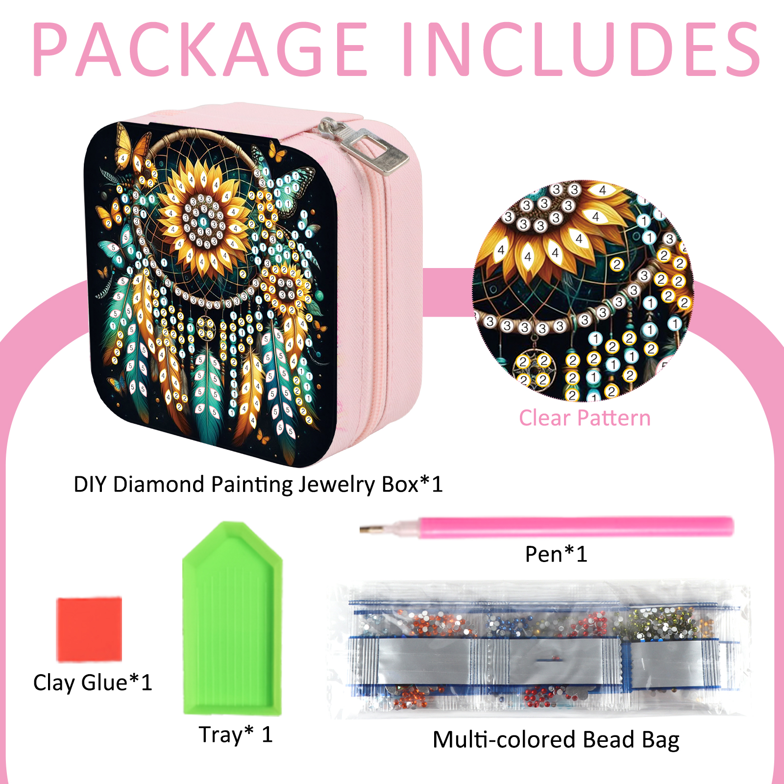 Diamond Painting Jewelry Organ – обзор и цена Token Tray Organizer