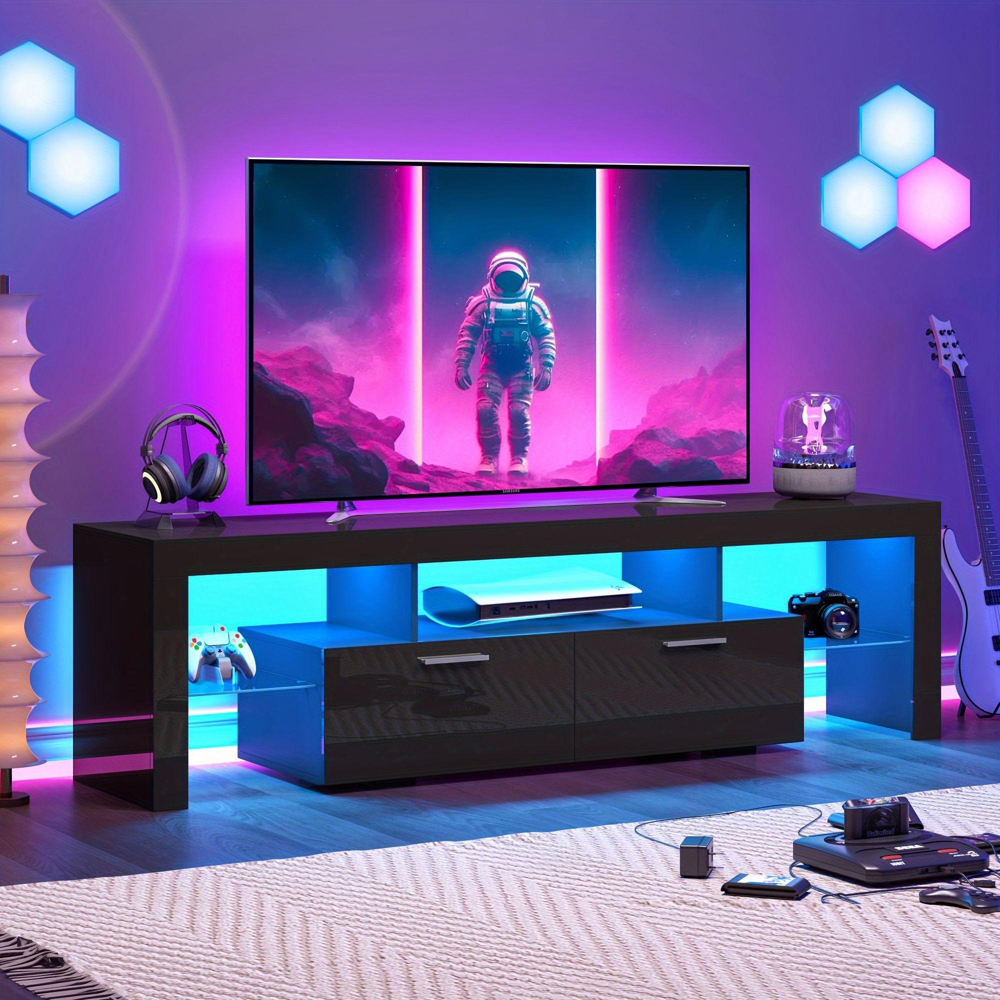 A Sleek LED TV Stand Designed  – обзор и цена Board Game Room
