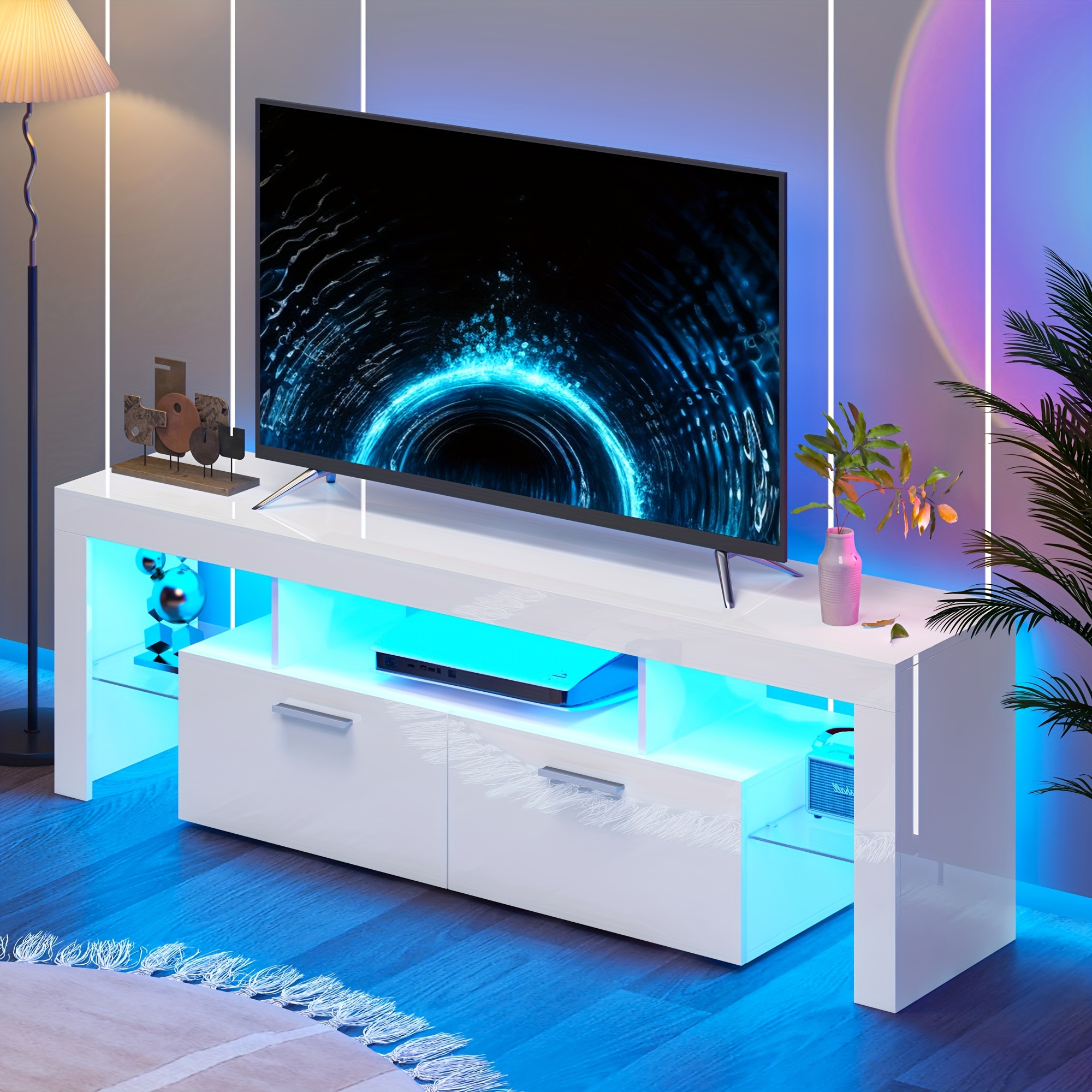 A Sleek LED TV Stand Designed  – обзор и цена Board Game Room