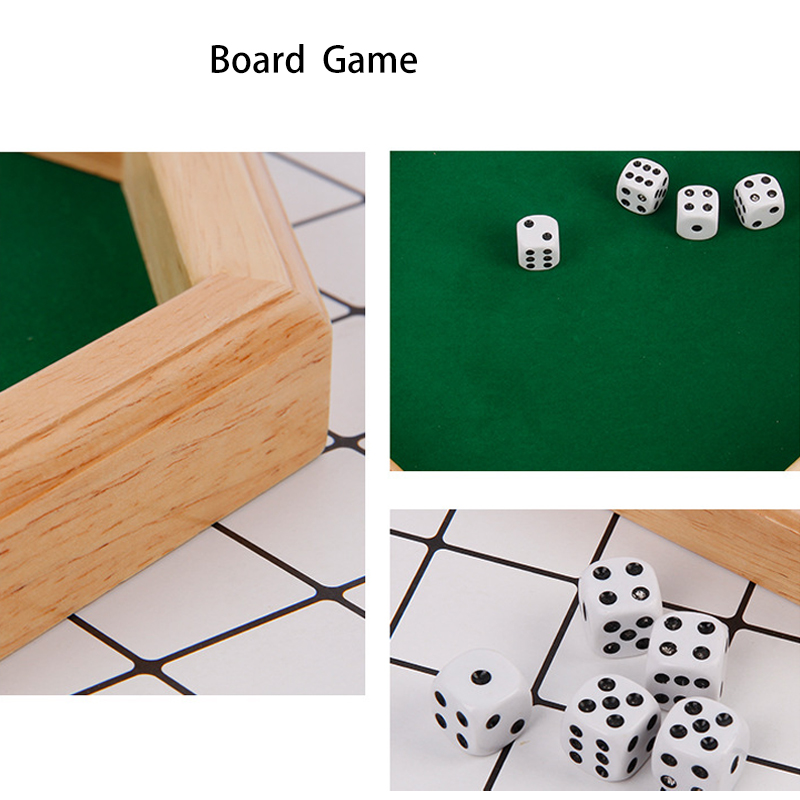 Wooden Octagonal Board Game wi – обзор и цена Board Game Night