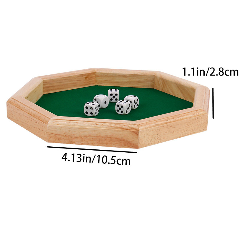 Wooden Octagonal Board Game wi – обзор и цена Board Game Night