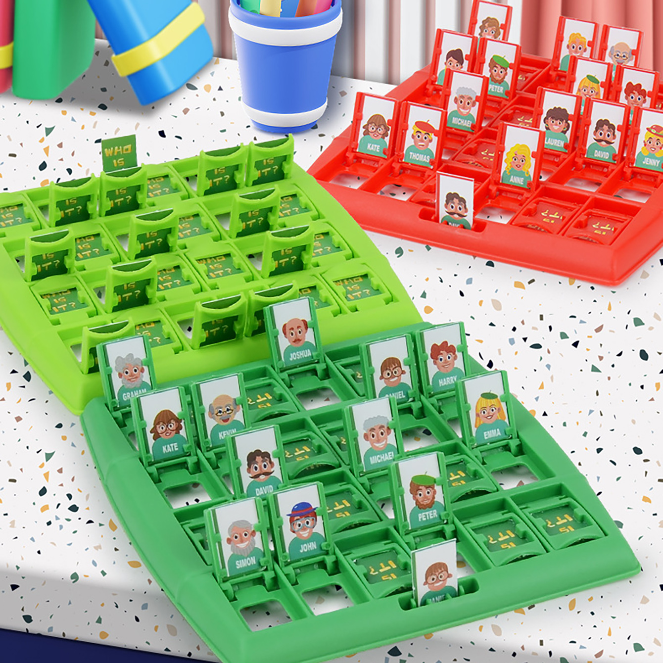Family Guessing Board Game Who – обзор и цена Board Game For 6 Years Old