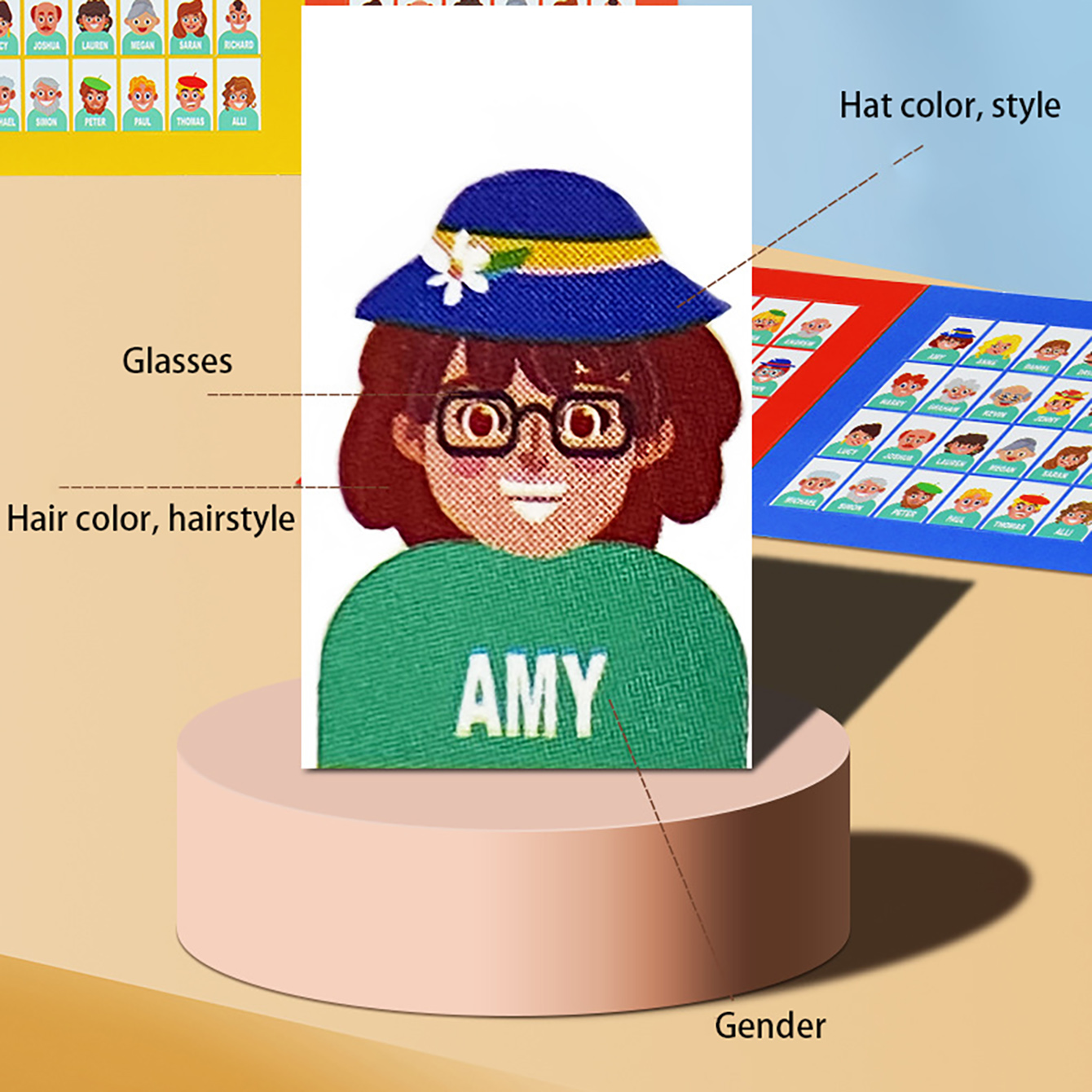 Family Guessing Board Game Who – обзор и цена Board Game For 6 Years Old