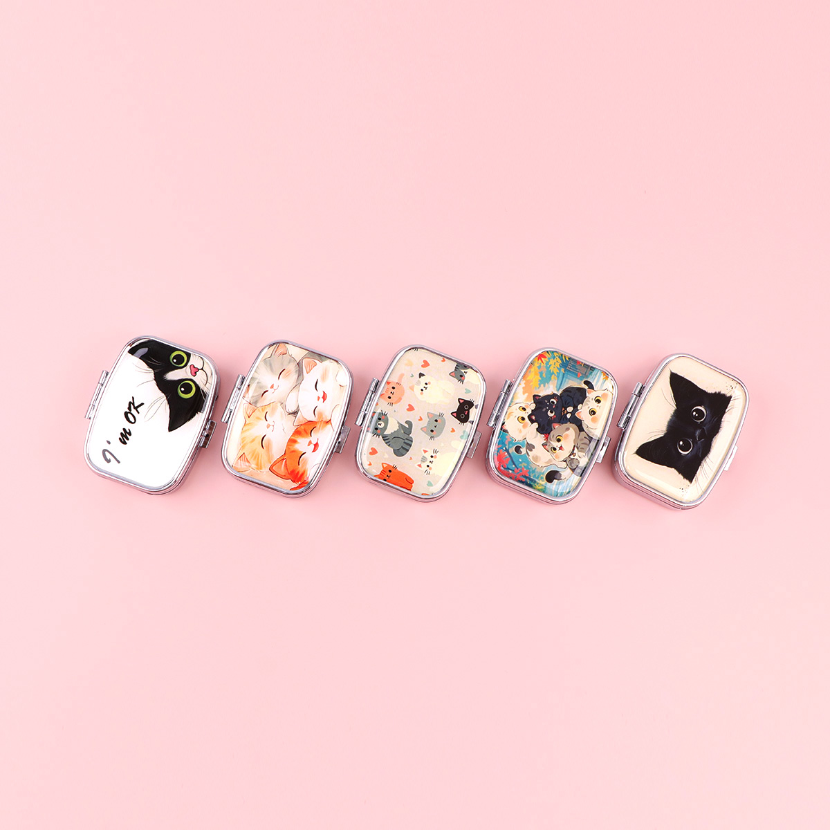 Black Cat Pill Boxes Cartoon A – обзор и цена Token Tray Organizer