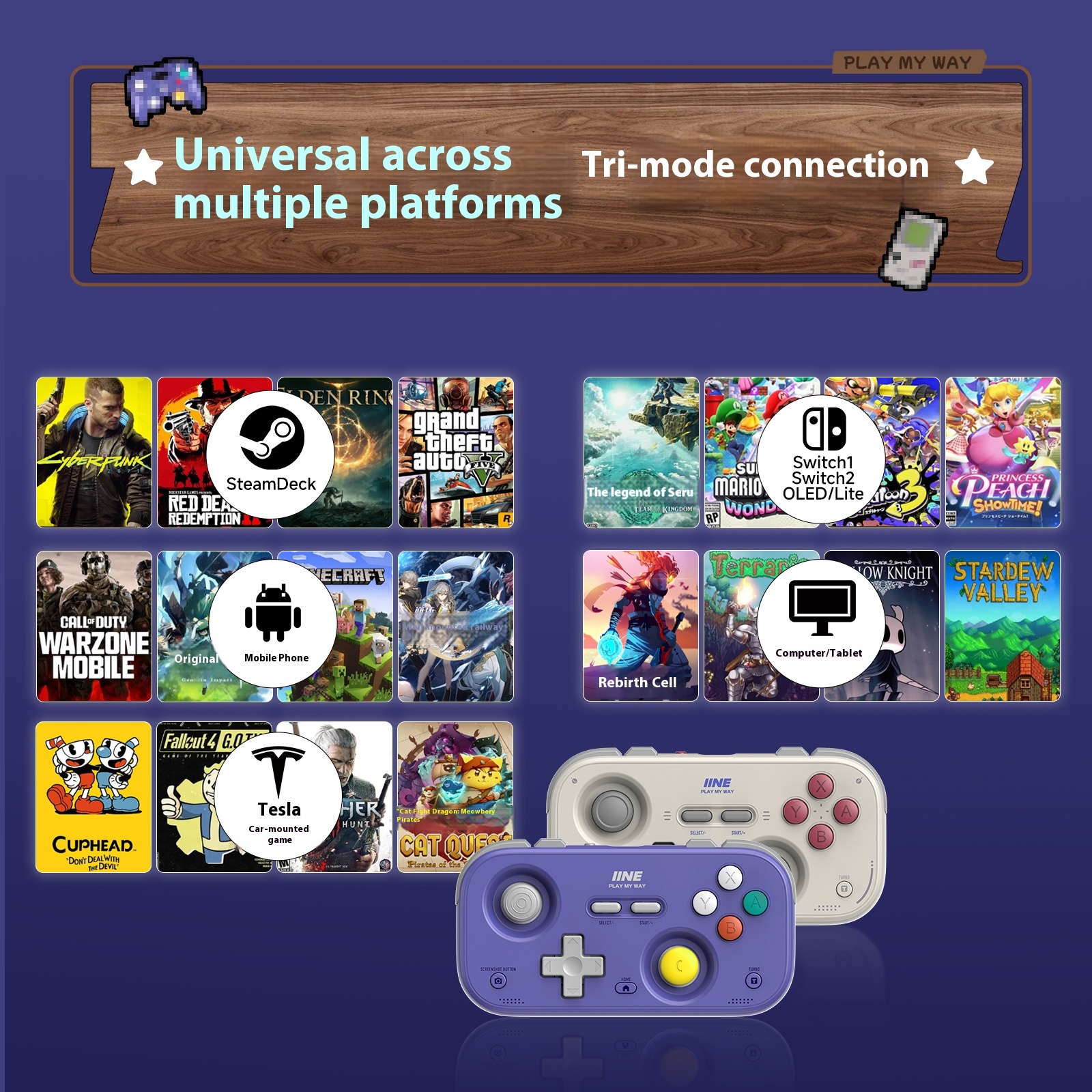IINE Pocket Mini Controller Pa – обзор и цена Board Game Android