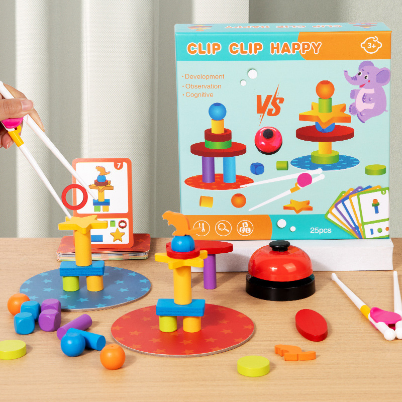 Wooden Stacking Blocks Shape S – обзор и цена Board Game For 6 Years Old