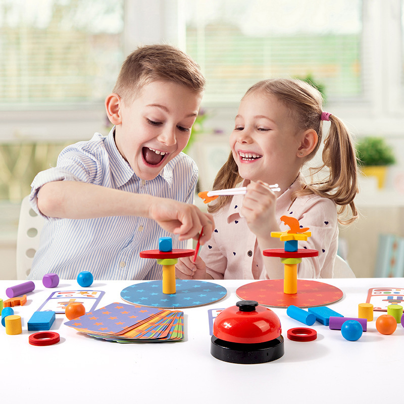 Wooden Stacking Blocks Shape S – обзор и цена Board Game For 6 Years Old