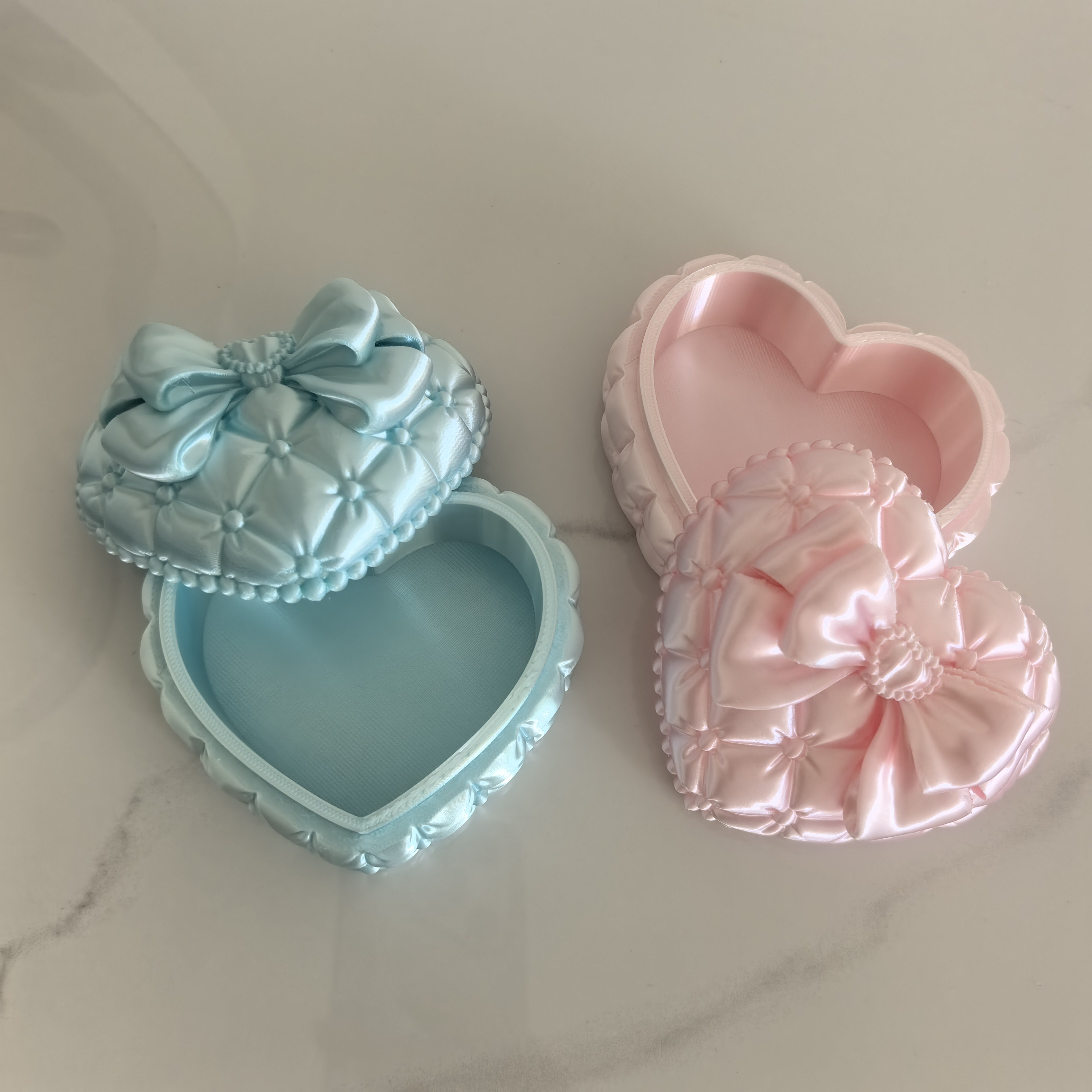Silk Heart-Shaped Jewelry Box  – обзор и цена Token Tray Organizer