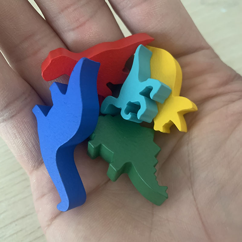 5 Pcs/set Wooden Dinosaur Boar – обзор и цена Board Game Wingspan
