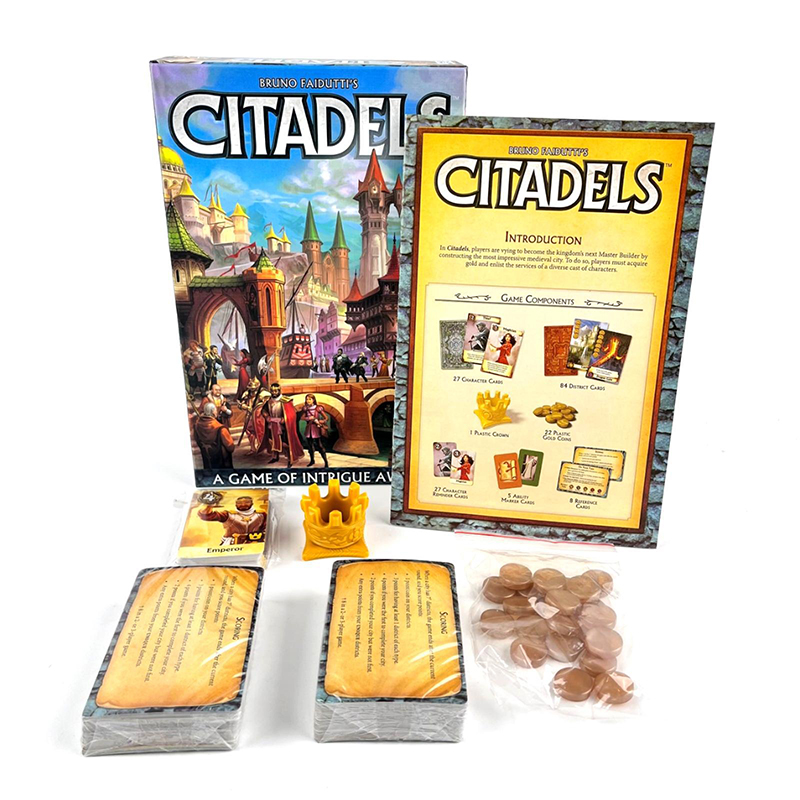 Citadels  Revised Edition Clas – обзор и цена Board Game Wingspan