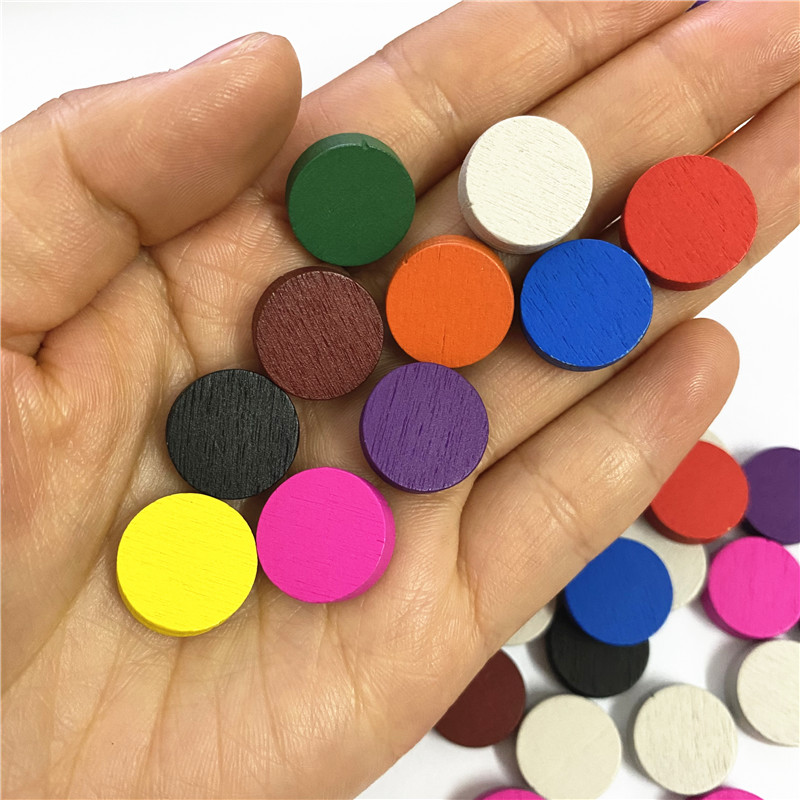 100pieces Diameter 15*5MM Wood – обзор и цена Board Game Hegemony