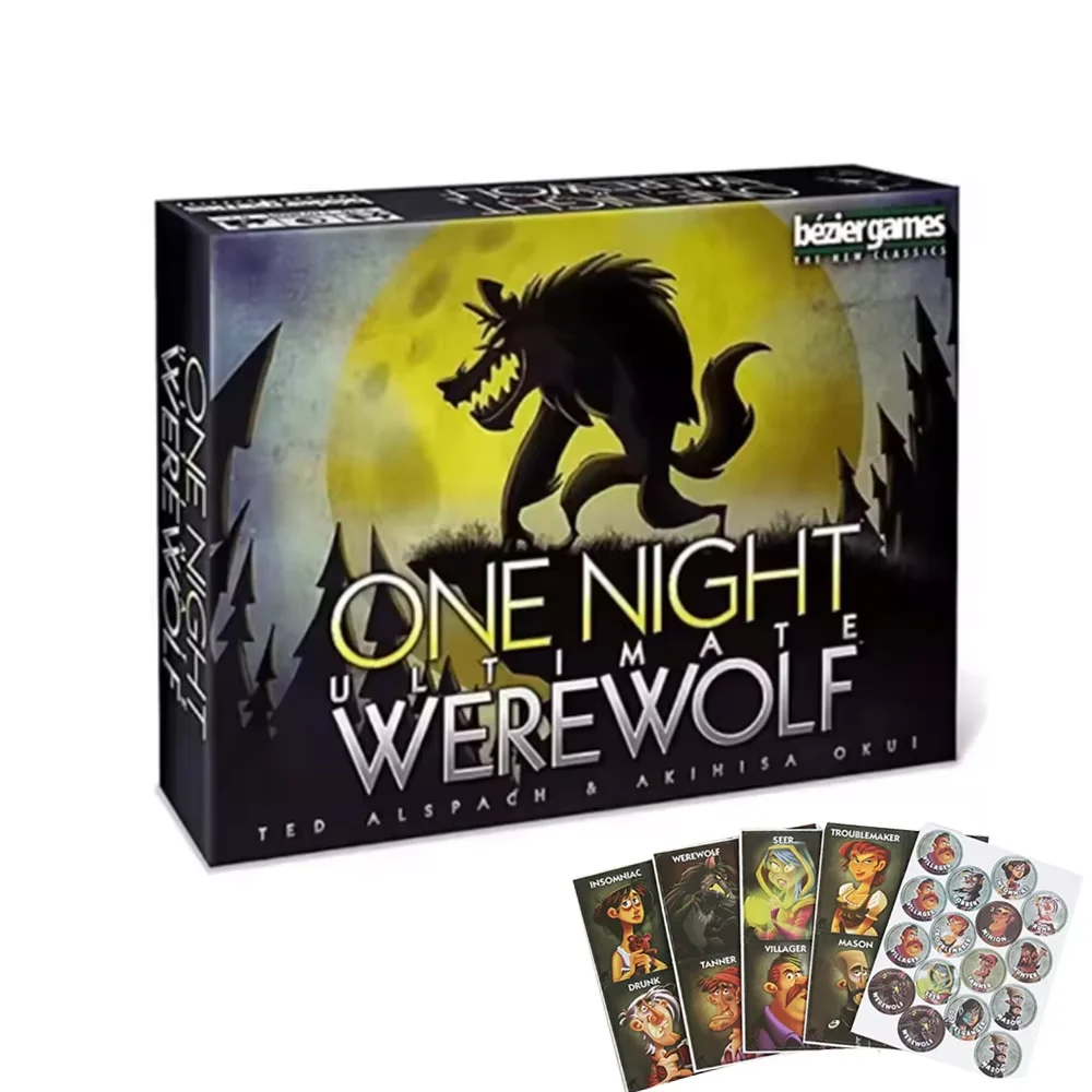 One Night Ultimate Werewolf Ca – обзор и цена Board Game Night