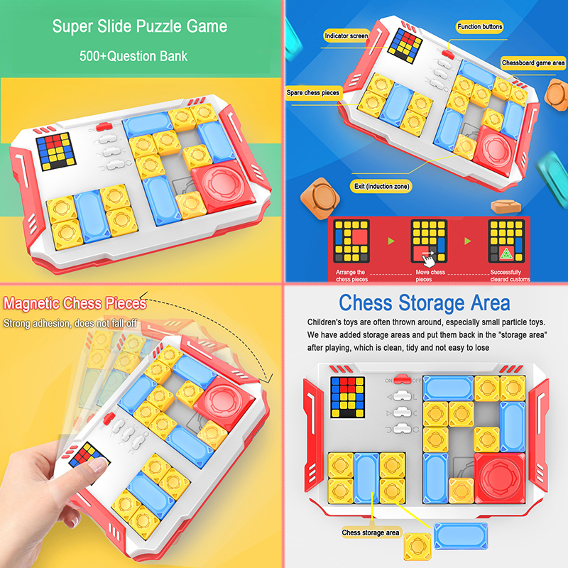 Smart Super Slide Puzzle Games – обзор и цена Board Game Education