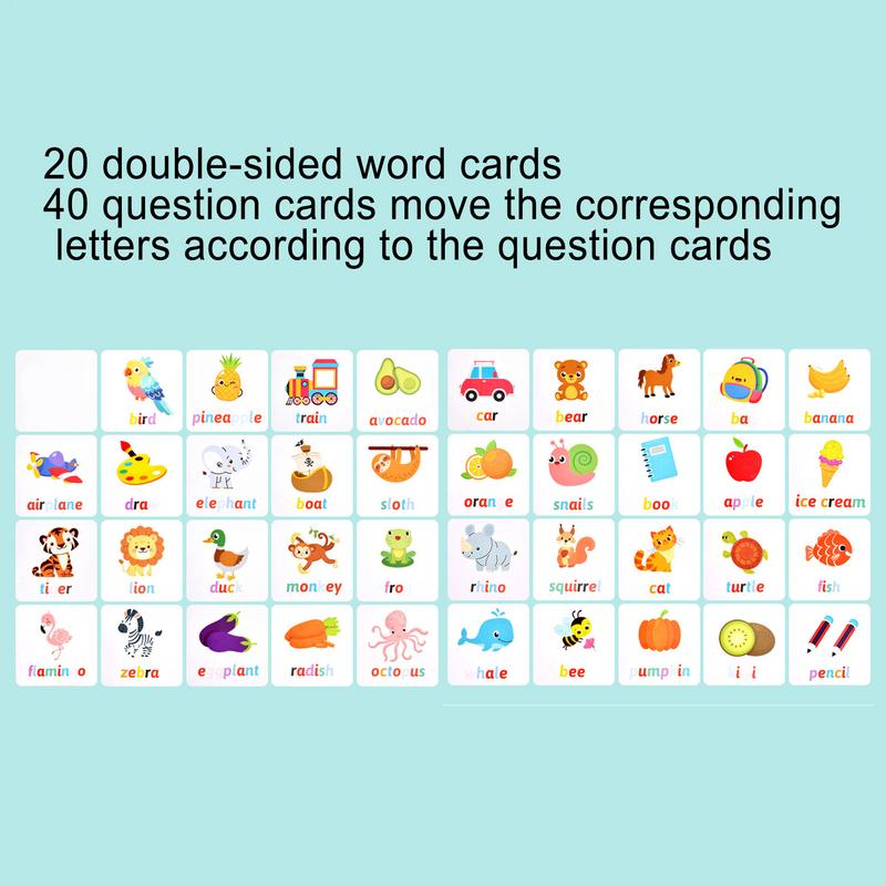 Matching Letter Game Children  – обзор и цена Board Game Education