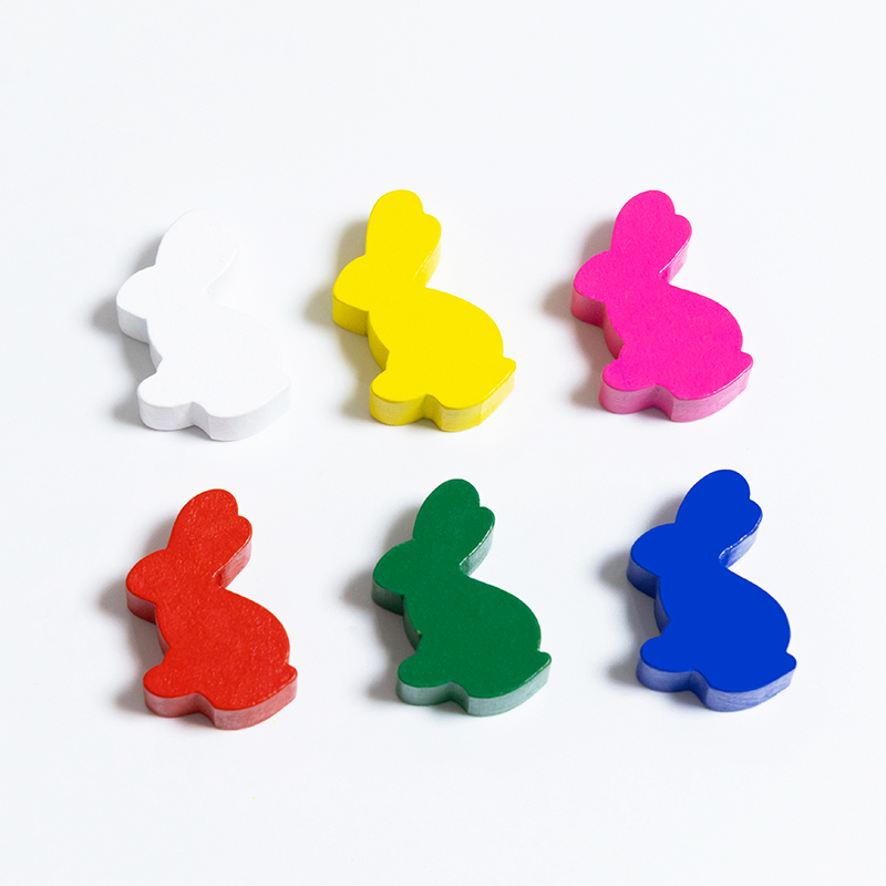 100PCS Cute Rabbit Meeple, 25m – обзор и цена Board Game Hegemony