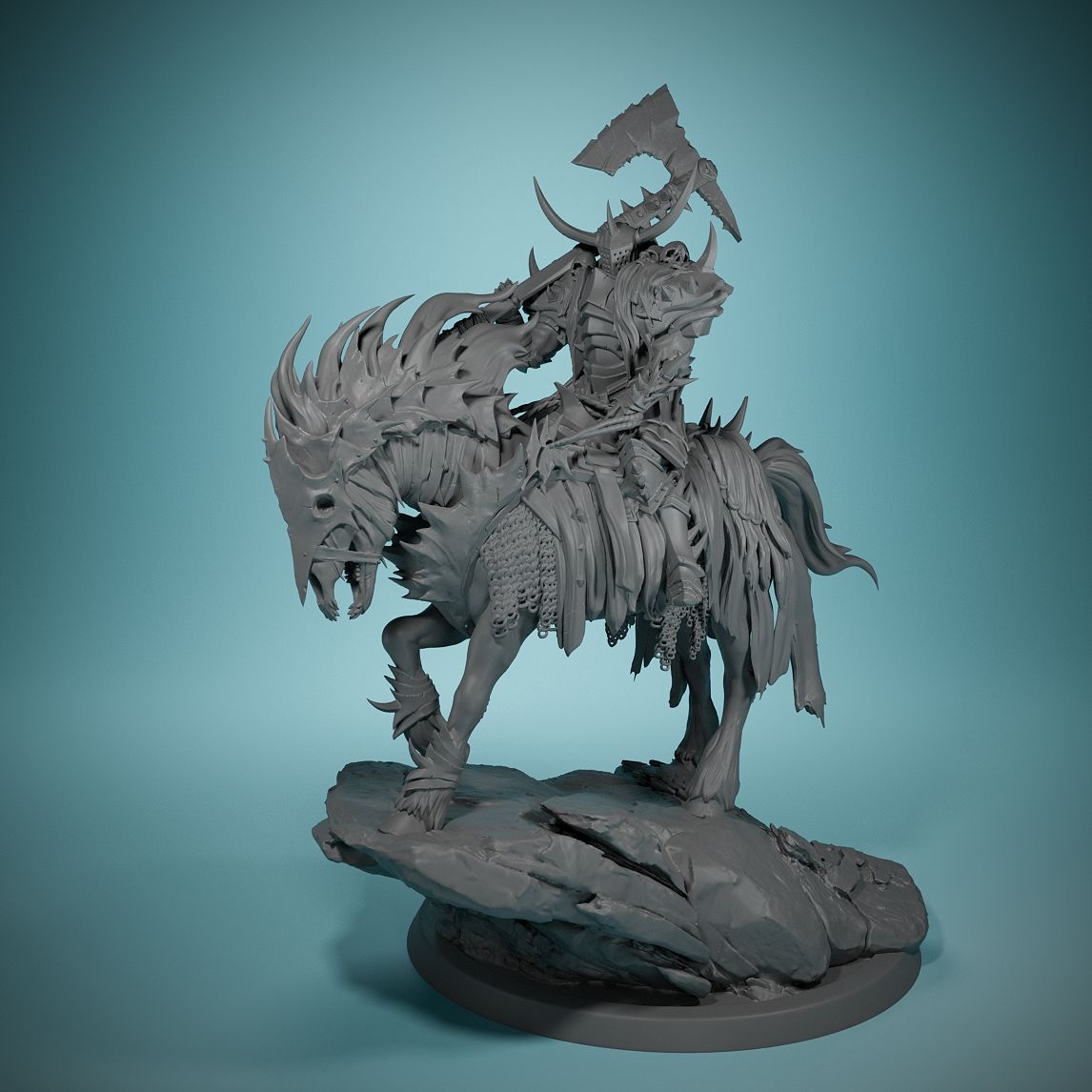80mm Dark Night Death Horse Bo – обзор и цена Board Game Night