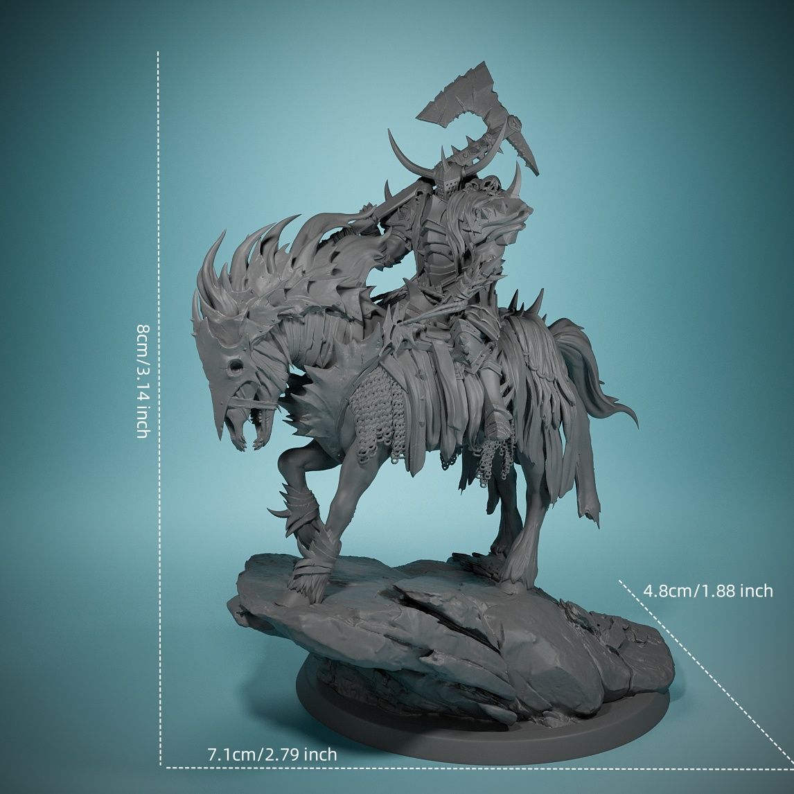 80mm Dark Night Death Horse Bo – обзор и цена Board Game Night