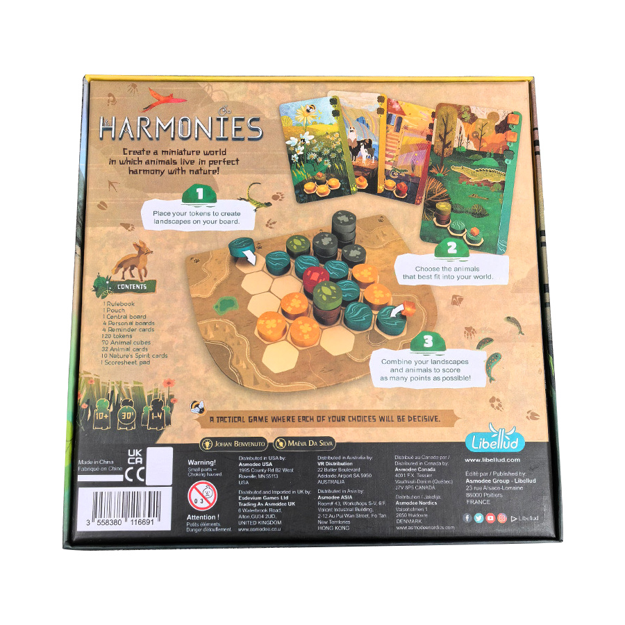 Harmonies - Board Games - Crea – обзор и цена Board Game Wingspan
