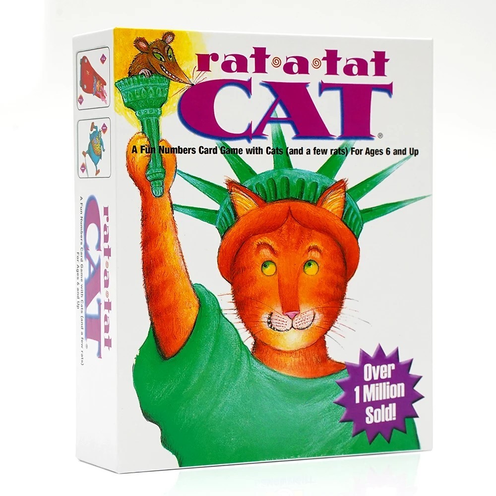 Rat A Tat Cat Fun Numbers Card – обзор и цена Board Game Night