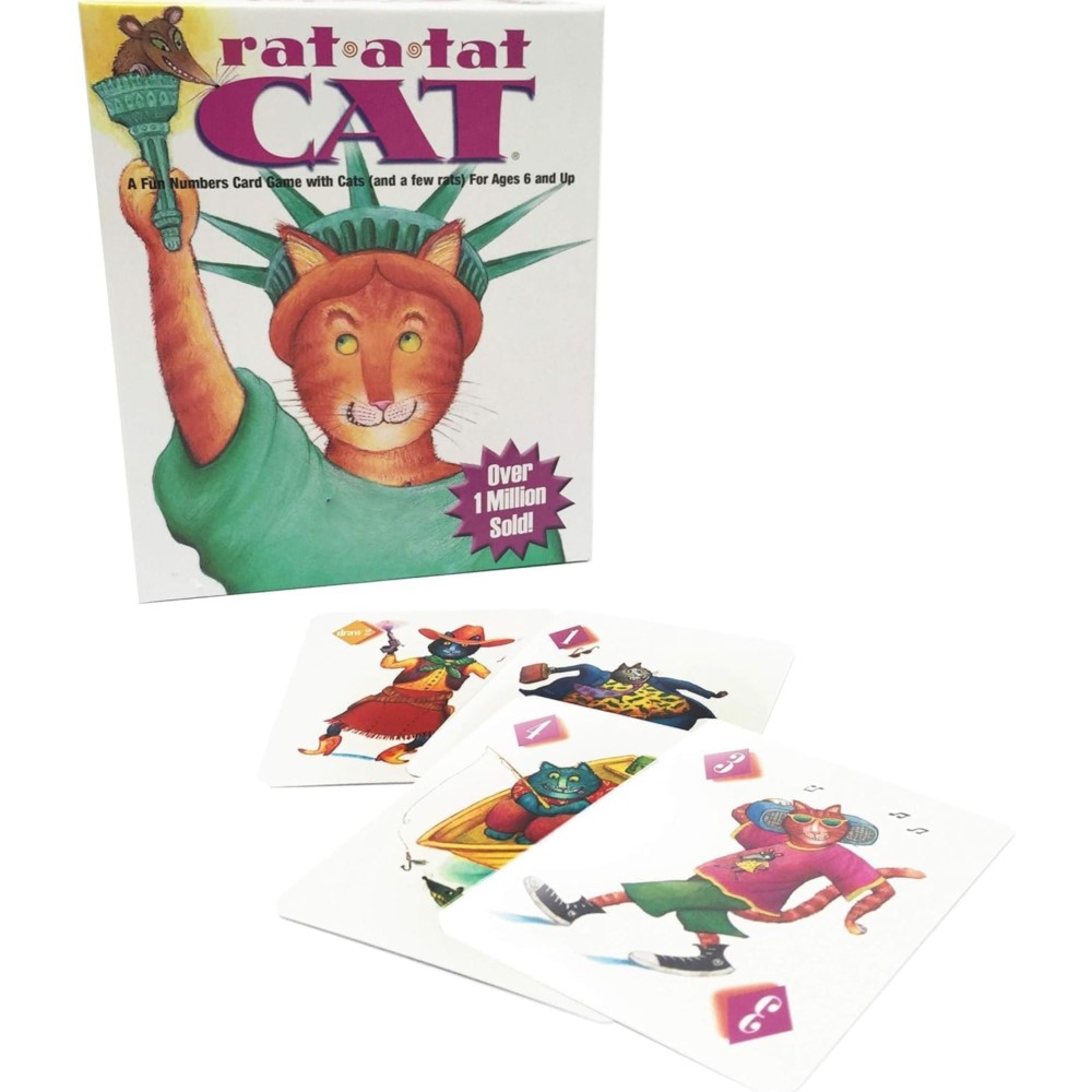 Rat A Tat Cat Fun Numbers Card – обзор и цена Board Game Night