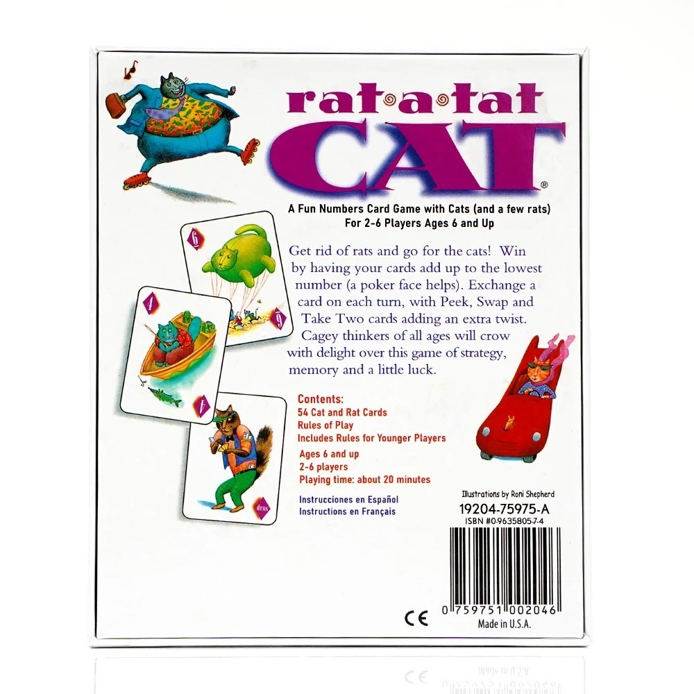 Rat A Tat Cat Fun Numbers Card – обзор и цена Board Game Night