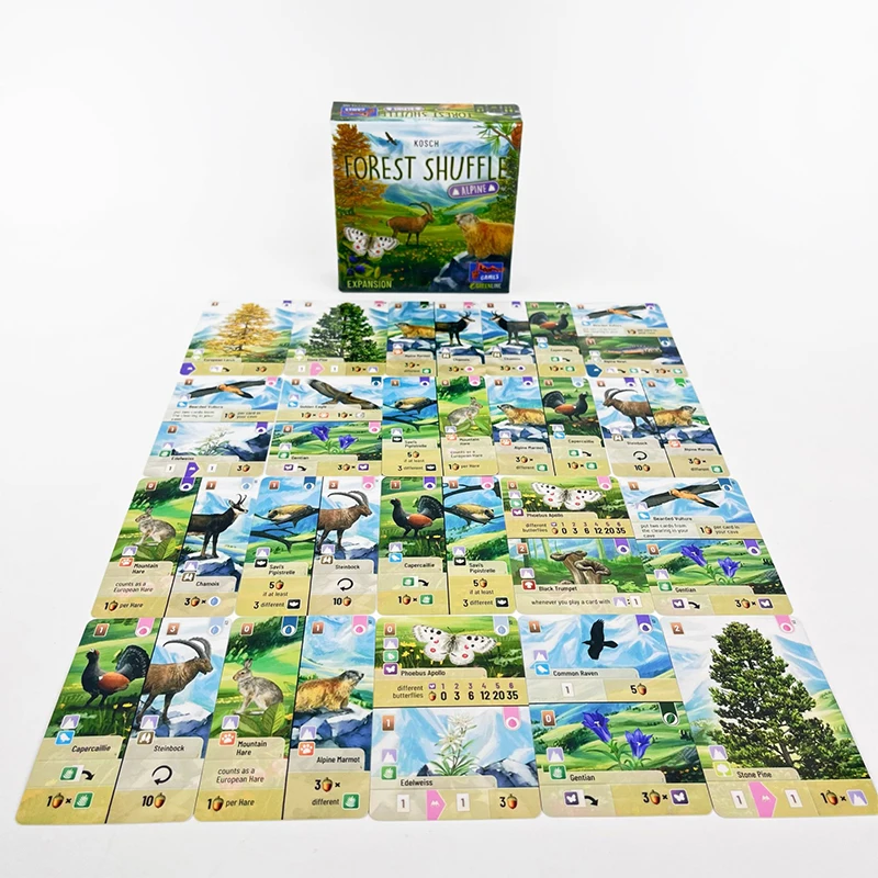Forest Shuffle Board Game - Cl – обзор и цена Board Game Wingspan