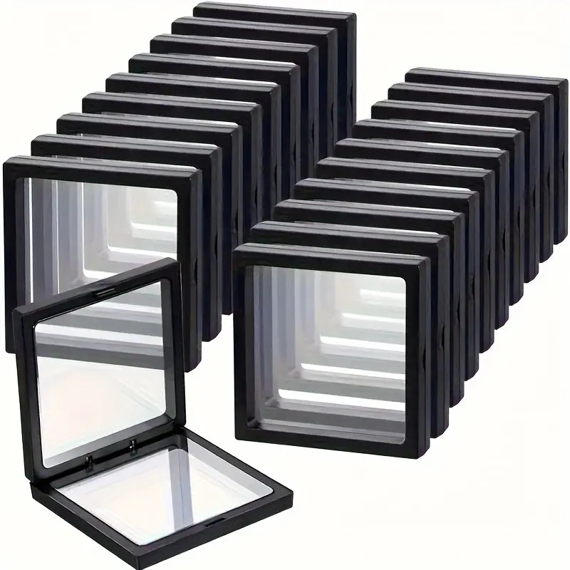 20Pcs Clearview 3D Floating Di – обзор и цена Token Tray Organizer