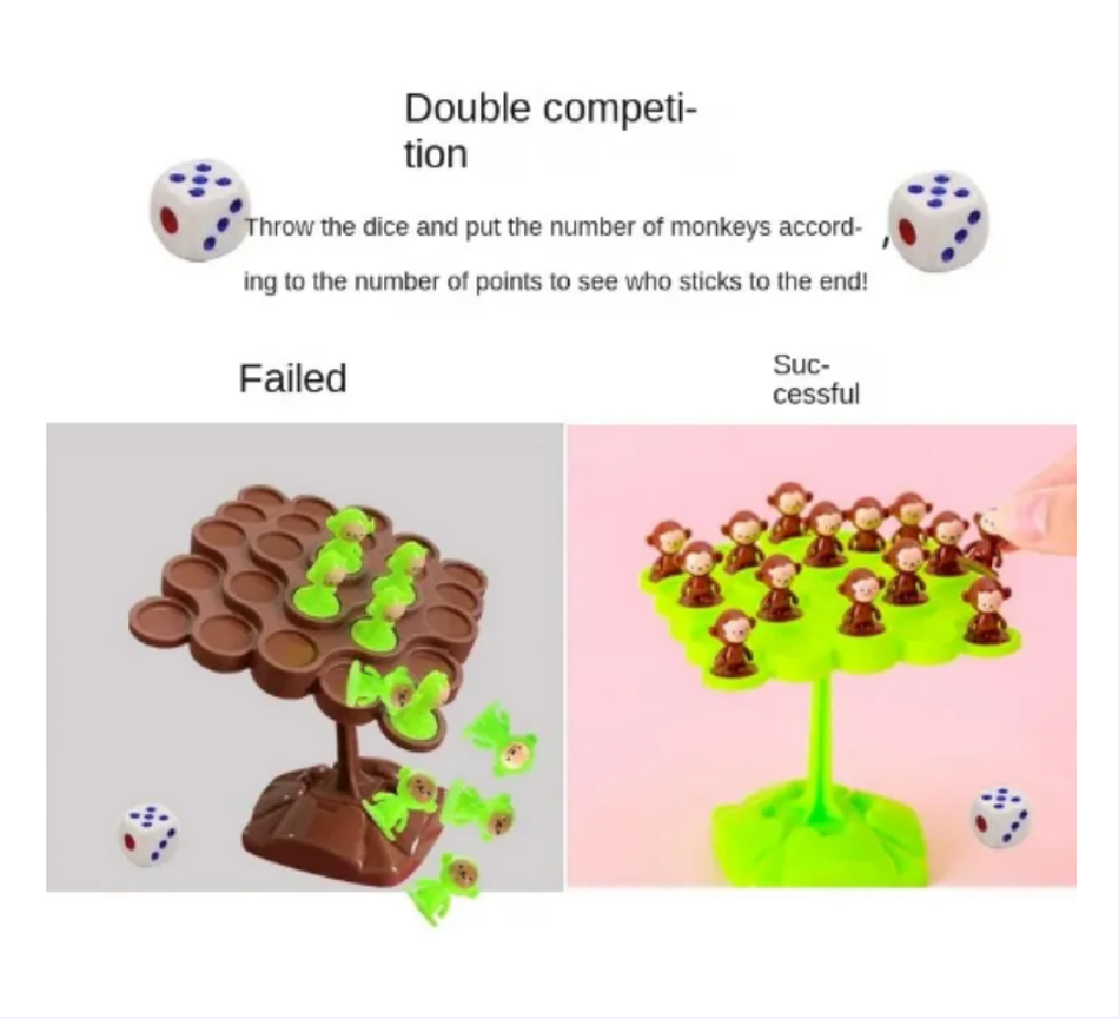 Monkey Balance Tree Focus Bala – обзор и цена Board Game For 6 Years Old