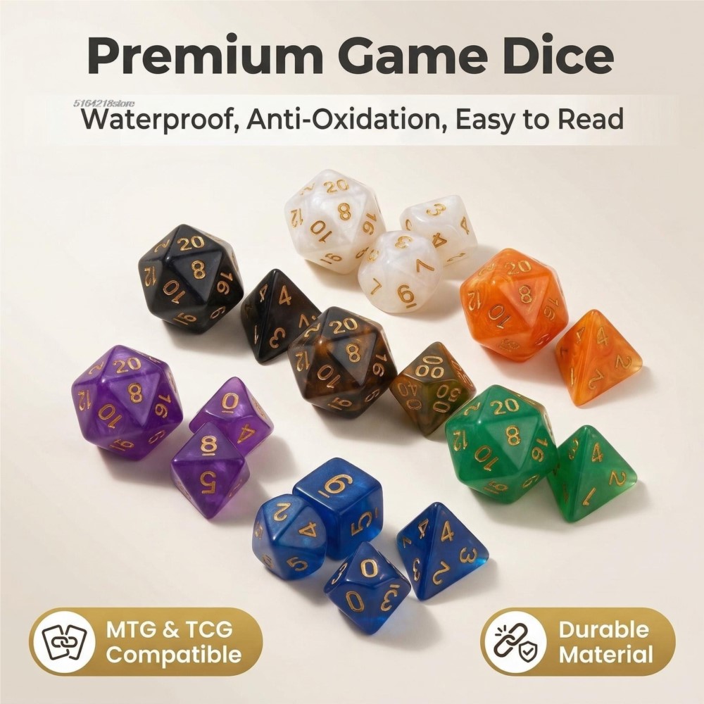 7pcs Set Dice Board Games Roll – обзор и цена Board Game Hegemony