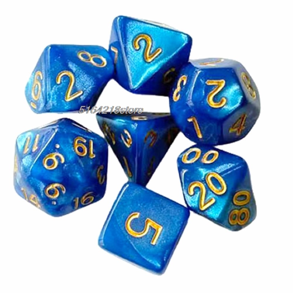 7pcs Set Dice Board Games Roll – обзор и цена Board Game Hegemony