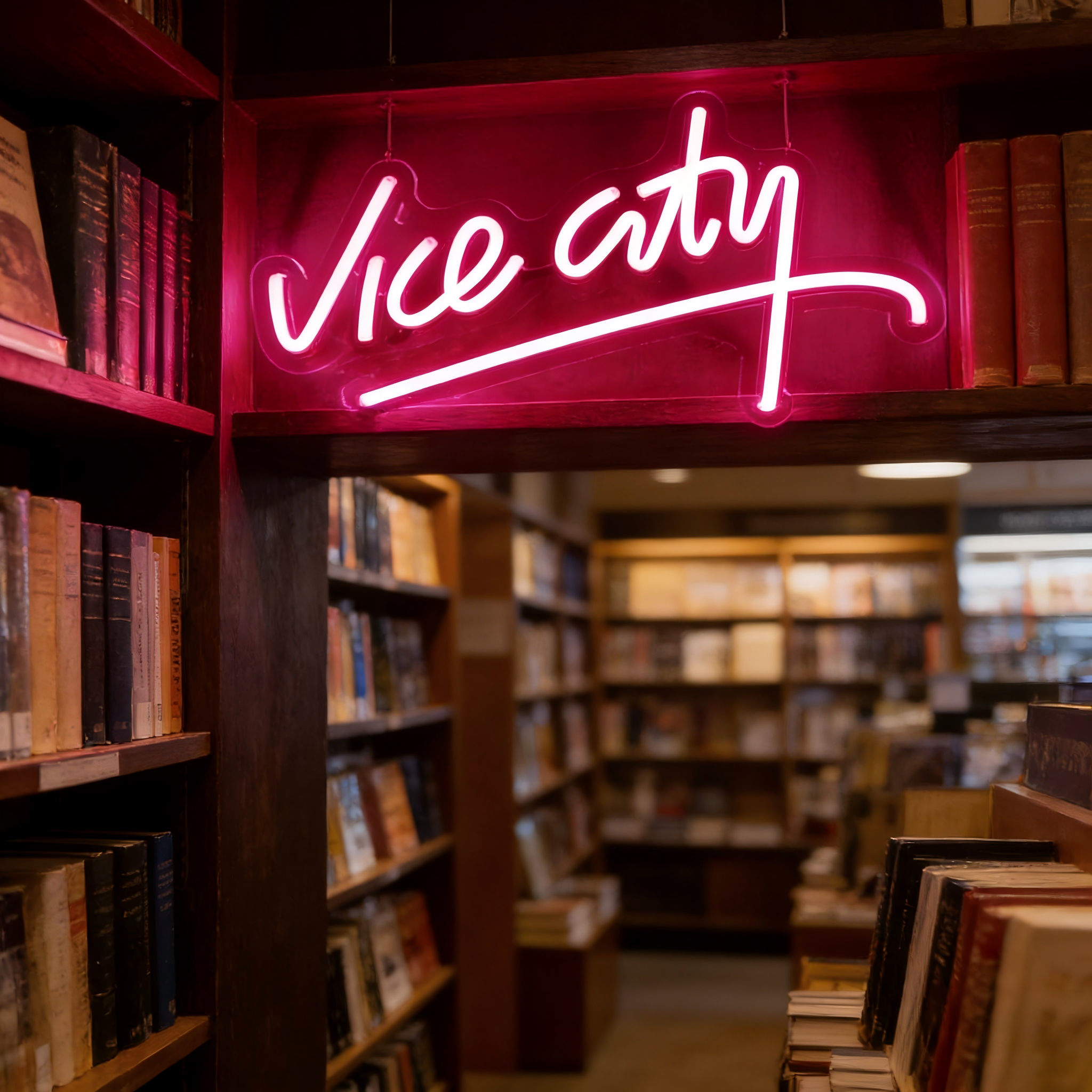 Vice City Neon Sign for Wall D – обзор и цена Board Game Night