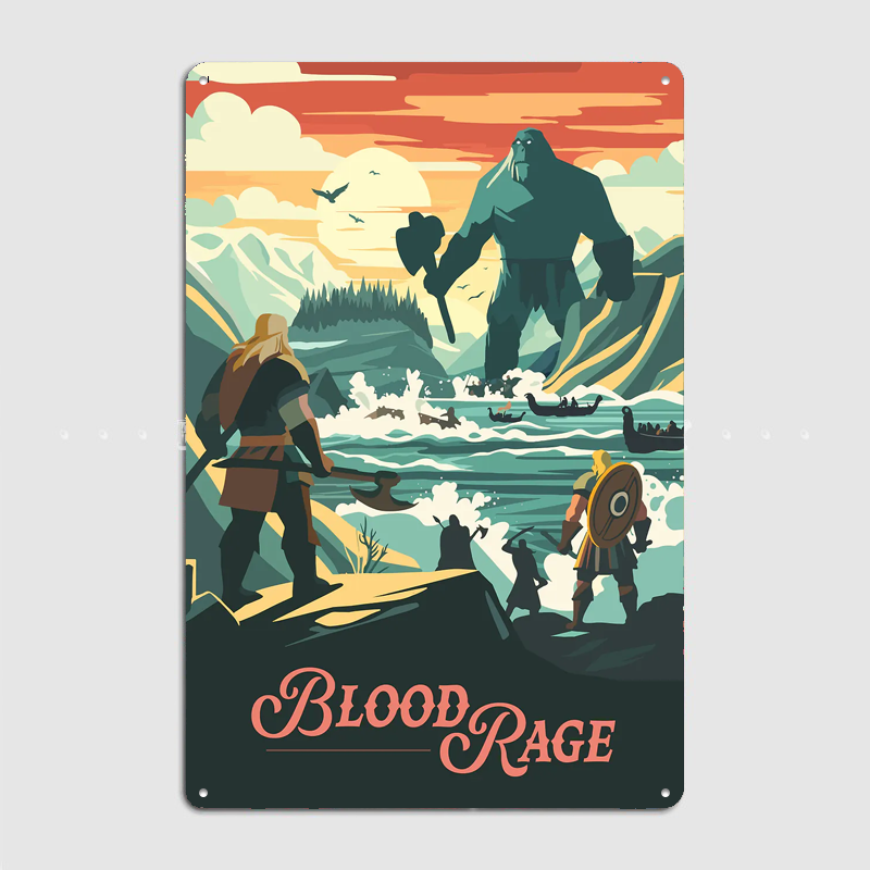 Blood Rage Board Game Inspired – обзор и цена Board Game Room