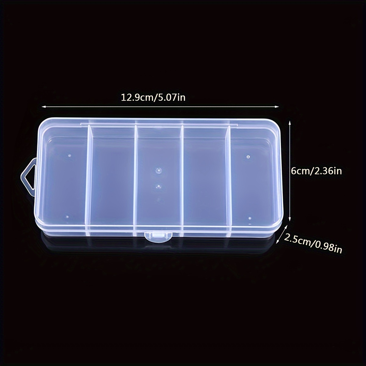 5-Compartment Clear Plastic Or – обзор и цена Token Tray Organizer