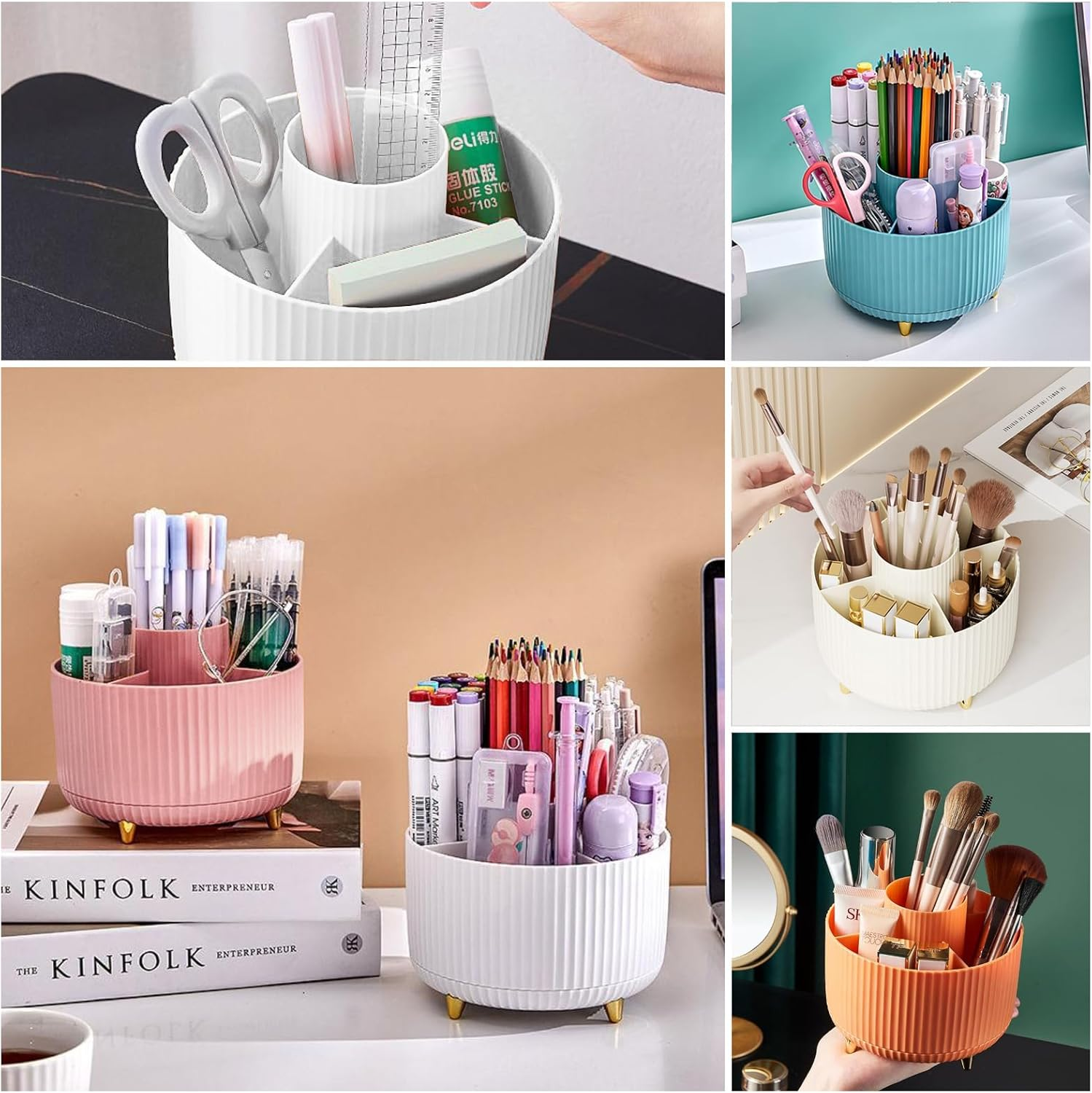 360° Rotating Makeup Tool Stor – обзор и цена Token Tray Organizer