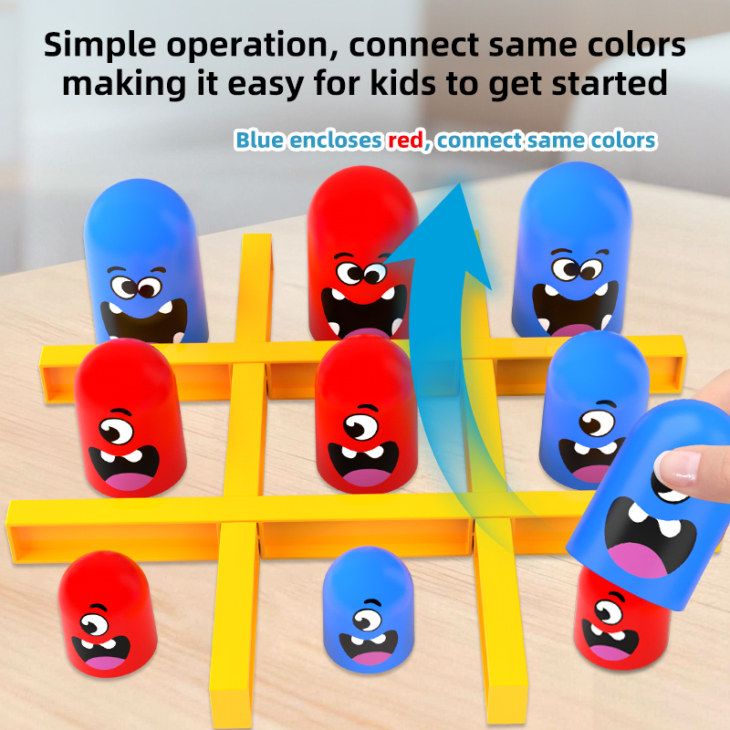 Tic-Tac-Toe Eat-and-Be-Sized S – обзор и цена Board Game For 6 Years Old