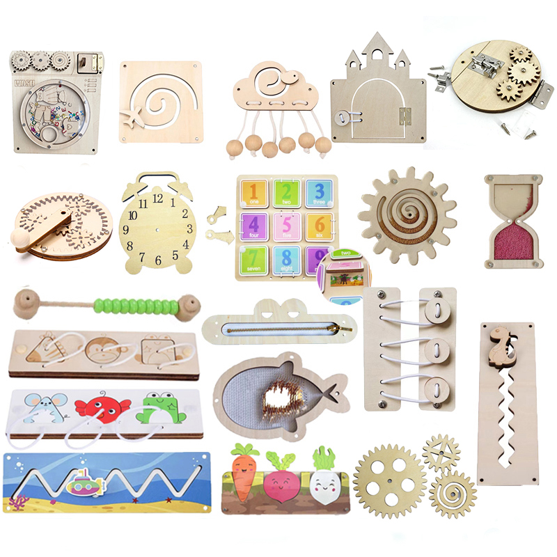 Baby Busy Board Accessories Mo – обзор и цена Board Game Education