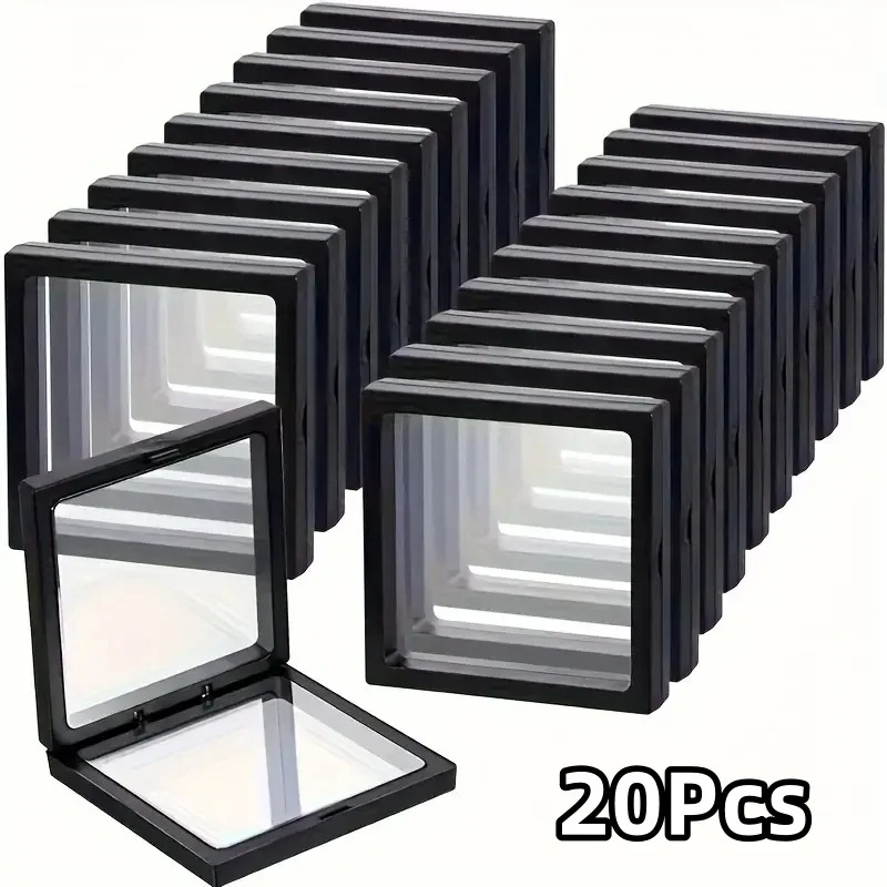 20Pcs Clearview 3D Floating Di – обзор и цена Token Tray Organizer