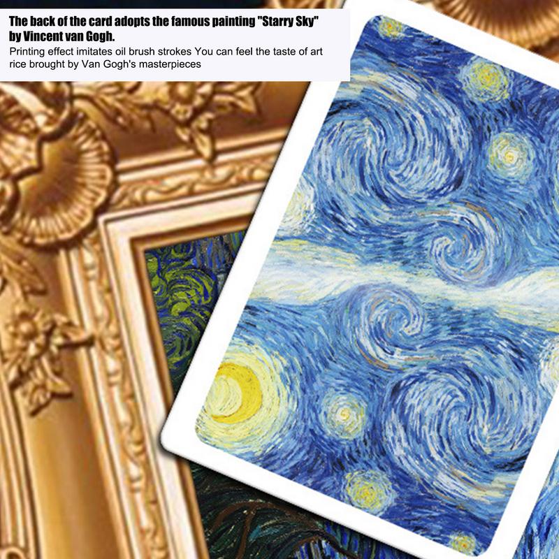 Van Gogh Art Cut Poker Standar – обзор и цена Board Game Night