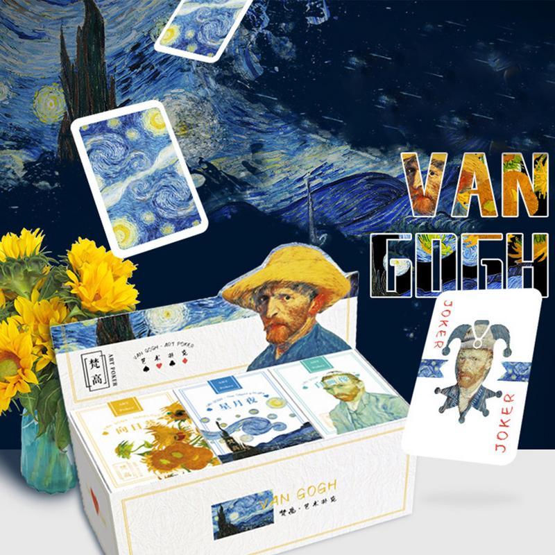 Van Gogh Art Cut Poker Standar – обзор и цена Board Game Night