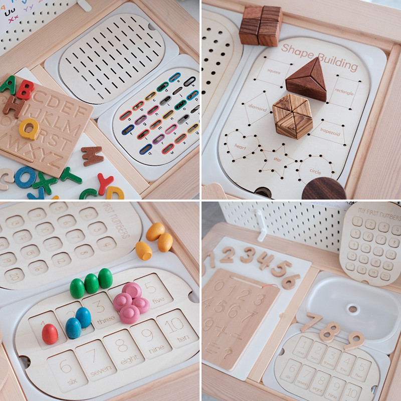 Children Montessori Games Fine – обзор и цена Board Game For 6 Years Old