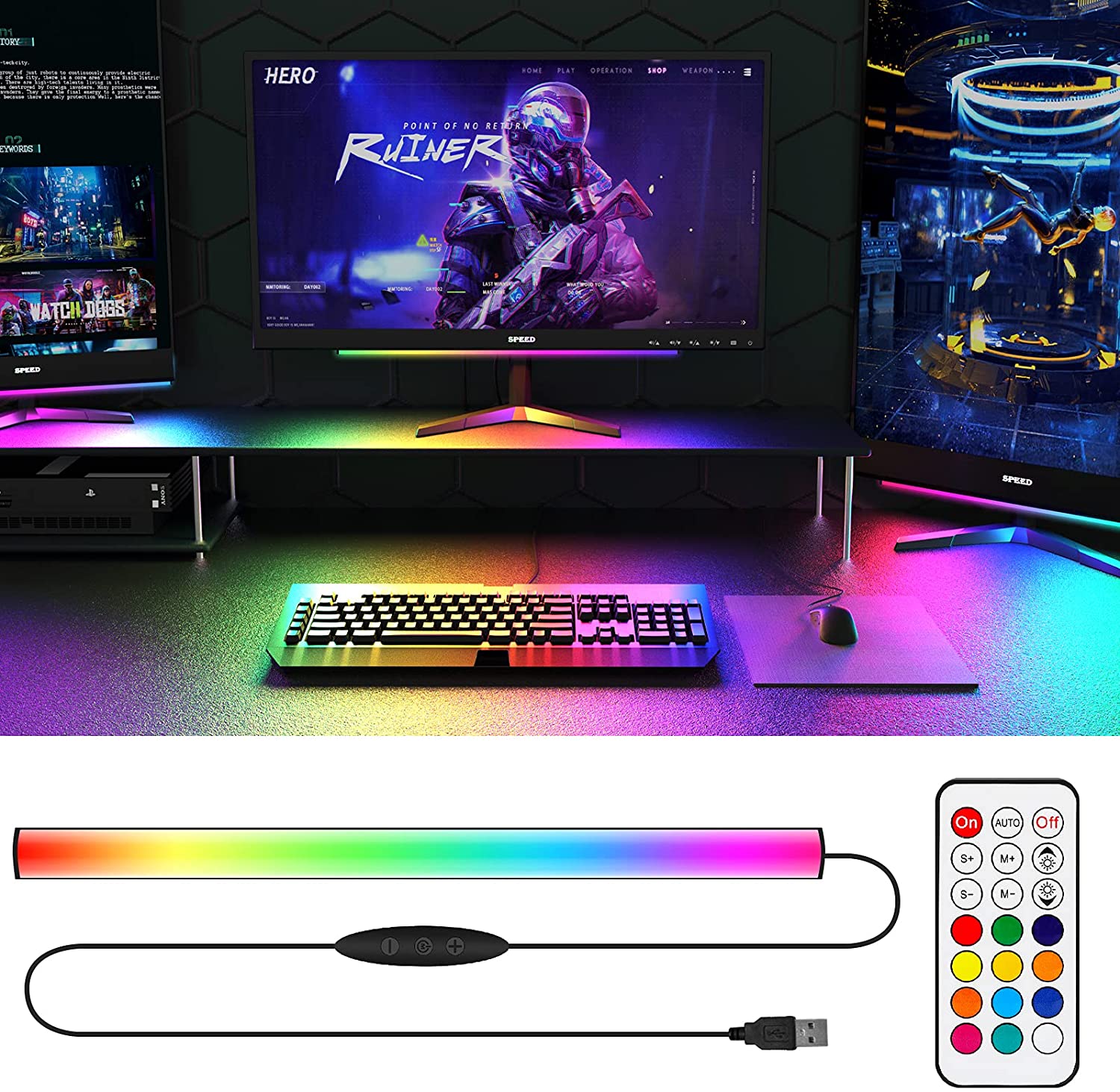Under Monitor Light Bar RGB Dr – обзор и цена Board Game Night