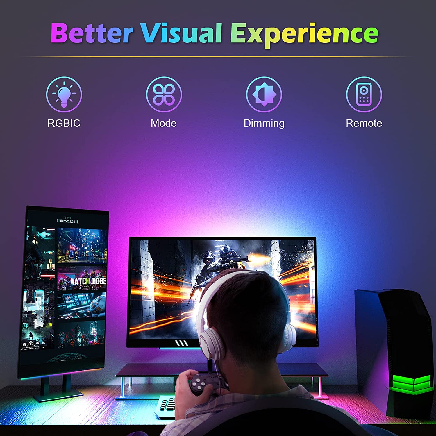 Under Monitor Light Bar RGB Dr – обзор и цена Board Game Night
