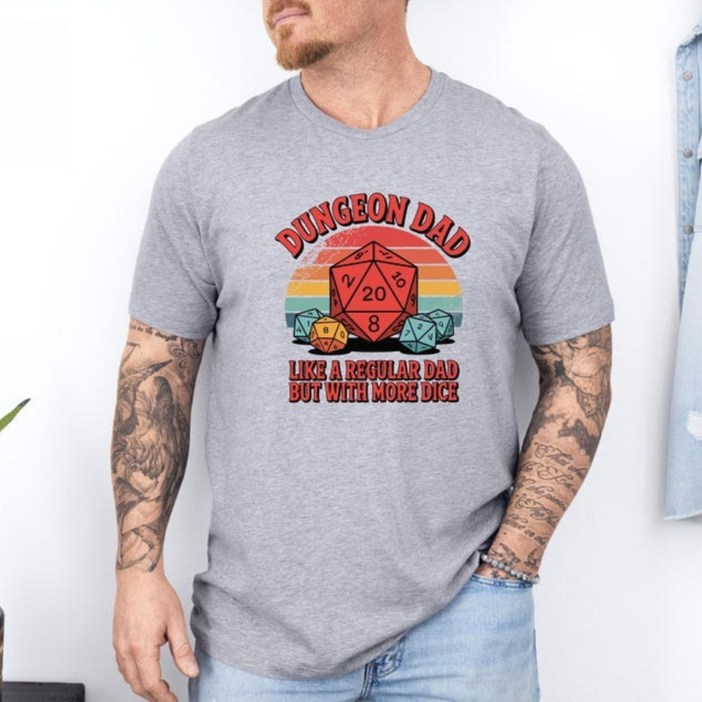 Dungeon Dad Shirt Funny Dungeo – обзор и цена Board Game Night